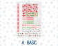 Kit 0276 - Hobonichi Weeks - Weekly Kit - July - Melon Crush