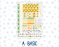Kit 0277 - Hobonichi Weeks - Weekly Kit - August - Sunflower Drama Club