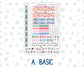 Kit 0306 - Hobonichi Weeks - Weekly Kit - December - Jolly Mischief