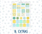 Kit 0227 - Hobonichi Weeks - Weekly Kit - July - Lemon Grove