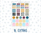 Kit 0304 - Hobonichi Weeks - Weekly Kit - November - Autumn In Bloom