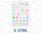 Kit 0262 - Hobonichi Weeks - Weekly Kit - April - Spring Puffs