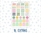 Kit 0267 - Hobonichi Weeks - Weekly Kit - May - Flowers For Mama