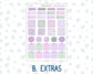Kit 0263 - Hobonichi Weeks - Weekly Kit - April - Lavender Drift