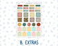 Kit 0302 - Hobonichi Weeks - Weekly Kit - November - Thankful Season