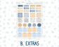 Kit 0299 - Hobonichi Weeks - Weekly Kit - October - Book Nook