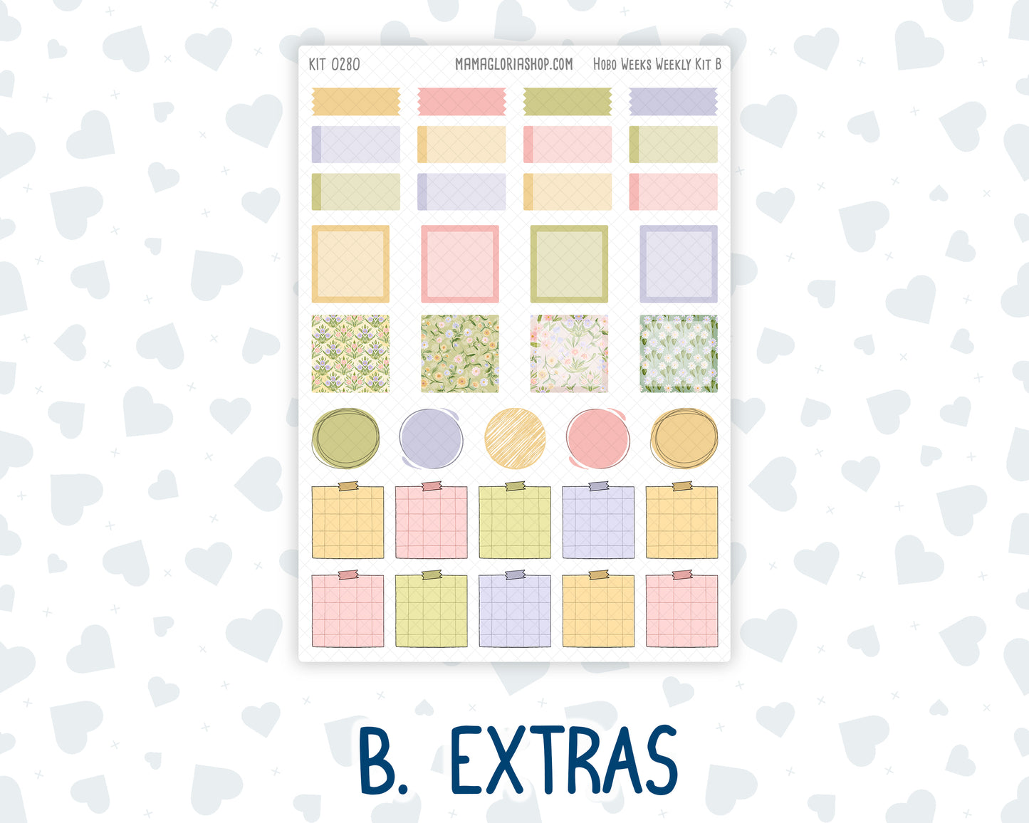 Kit 0280 - Hobonichi Weeks - Weekly Kit - Half Past Six In August