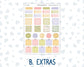 Kit 0280 - Hobonichi Weeks - Weekly Kit - Half Past Six In August