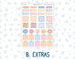 Kit 0270 - Hobonichi Weeks - Weekly Kit - June - Beachside Bliss