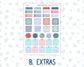 Kit 0247 - Hobonichi Weeks - Weekly Kit - December - Snow Day Adventures