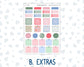 Kit 0306 - Hobonichi Weeks - Weekly Kit - December - Jolly Mischief