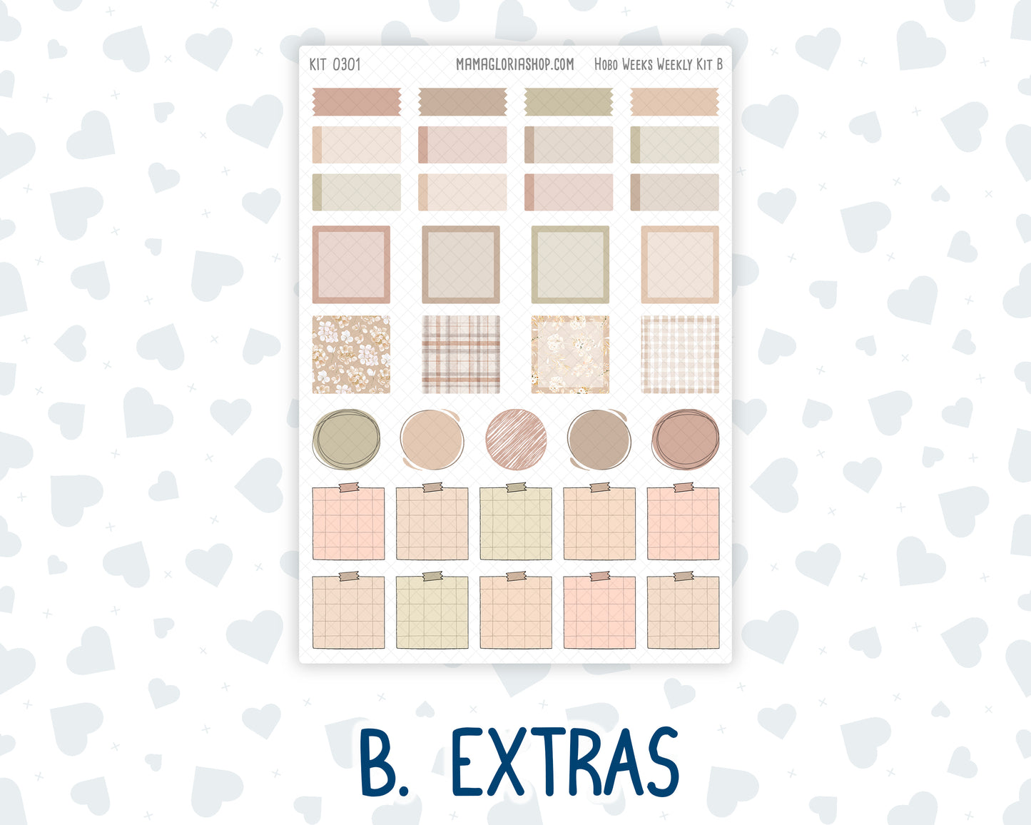 Kit 0301 - Hobonichi Weeks - Weekly Kit - November - Sunday Comfort