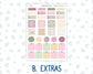 Kit 0232 - Hobonichi Weeks - Weekly Kit - September - Heirloom Garden