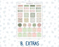 Kit 0257 - Hobonichi Weeks - Weekly Kit - March - Blush Garden