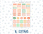 Kit 0278 - Hobonichi Weeks - Weekly Kit - August - Oops, All Peaches