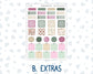 Kit 0307 - Hobonichi Weeks - Weekly Kit - December - Velvet Hearth