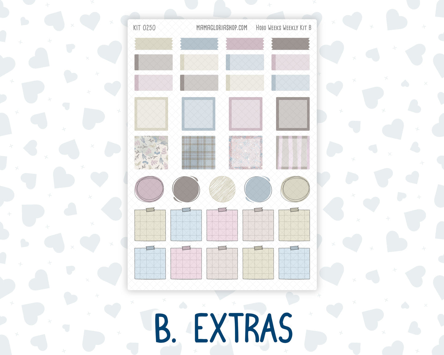 Kit 0250 - Hobonichi Weeks - Weekly Kit - Quiet January