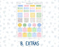 Kit 0279 - Hobonichi Weeks - Weekly Kit - August - Not Ready For School