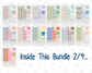 52-Week Bundle - For Hobonichi Cousin - 2026 - Yearly Pack