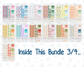 52-Week Bundle - For Hobonichi Cousin - 2026 - Yearly Pack