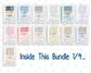 52-Week Bundle - For Hobonichi Weeks - 2026 - Yearly Pack