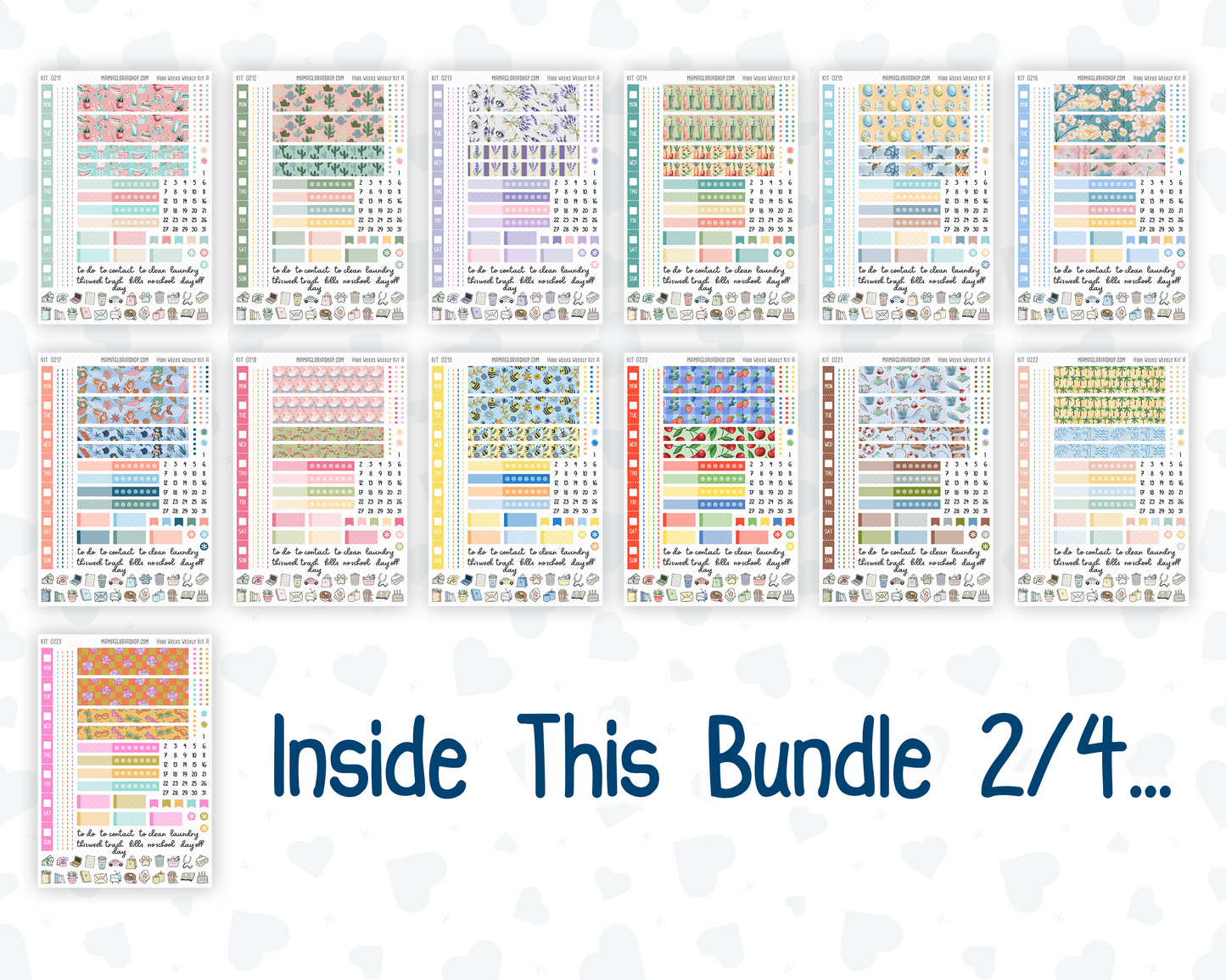 52-Week Bundle - For Hobonichi Weeks - 2026 - Yearly Pack