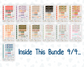 52-Week Bundle - For Hobonichi Weeks - 2026 - Yearly Pack