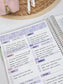 Kit 0237 - Weekly Dashboard Planner - Erin Condren - October - Forest Falk