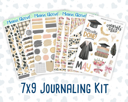 Kit 0272 - Journaling Kit - For Planners | Notebooks - May - Graduation