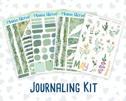 Kit 0264 - Journaling Kit - For Planners | Notebooks - May - Spring Walk