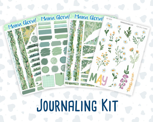 Kit 0264 - Journaling Kit - For Planners | Notebooks - May - Spring Walk