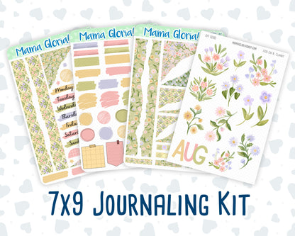 Kit 0280 - Journaling Kit - For Planners | Notebooks - Half Past Six In August