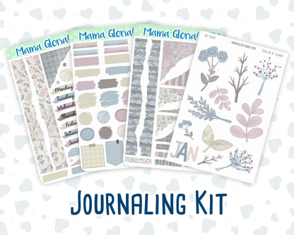 Kit 0250 - Journaling Kit - For Planners | Notebooks - Quiet January