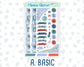 Kit 0247 - Journaling Kit - For Planners | Notebooks - December - Snow Day Adventures