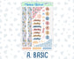 Kit 0270 - Journaling Kit - For Planners | Notebooks - June - Beachside Bliss