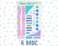 Kit 0230 - Journaling Kit - For Planners | Notebooks - August - School Daze