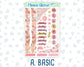 Kit 0294 - Journaling Kit - For Planners | Notebooks - September - Rosy Reveria