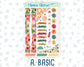Kit 0271 - Journaling Kit - For Planners | Notebooks - June - Strawberry Shore