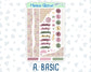 Kit 0232 - Journaling Kit - For Planners | Notebooks - September - Heirloom Garden