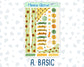 Kit 0277 - Journaling Kit - For Planners | Notebooks - August - Sunflower Drama Club