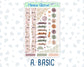 Kit 0293 - Journaling Kit - For Planners | Notebooks - September - Fleur de Provence