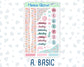 Kit 0246 - Journaling Kit - For Planners | Notebooks - December - Gingerbread Sweets