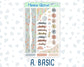 Kit 0261 - Journaling Kit - For Planners | Notebooks - April - Llama Spring