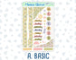 Kit 0280 - Journaling Kit - For Planners | Notebooks - Half Past Six In August