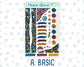 Kit 0304 - Journaling Kit - For Planners | Notebooks - November - Autumn In Bloom