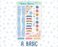 Kit 0305 - Journaling Kit - For Planners | Notebooks - December - Sugarplum Parade