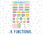 Kit 0267 - Journaling Kit - For Planners | Notebooks - May - Flowers For Mama