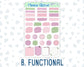 Kit 0253 - Journaling Kit - For Planners | Notebooks - February - Rosy Daydreams