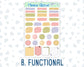 Kit 0280 - Journaling Kit - For Planners | Notebooks - Half Past Six In August