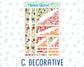 Kit 0271 - Journaling Kit - For Planners | Notebooks - June - Strawberry Shore